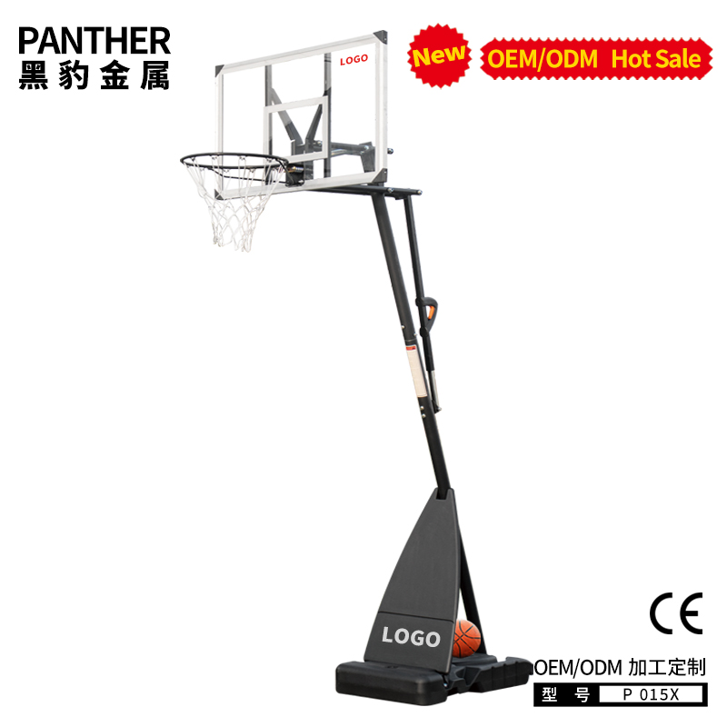 P015X可移動手拉柄升降籃球架